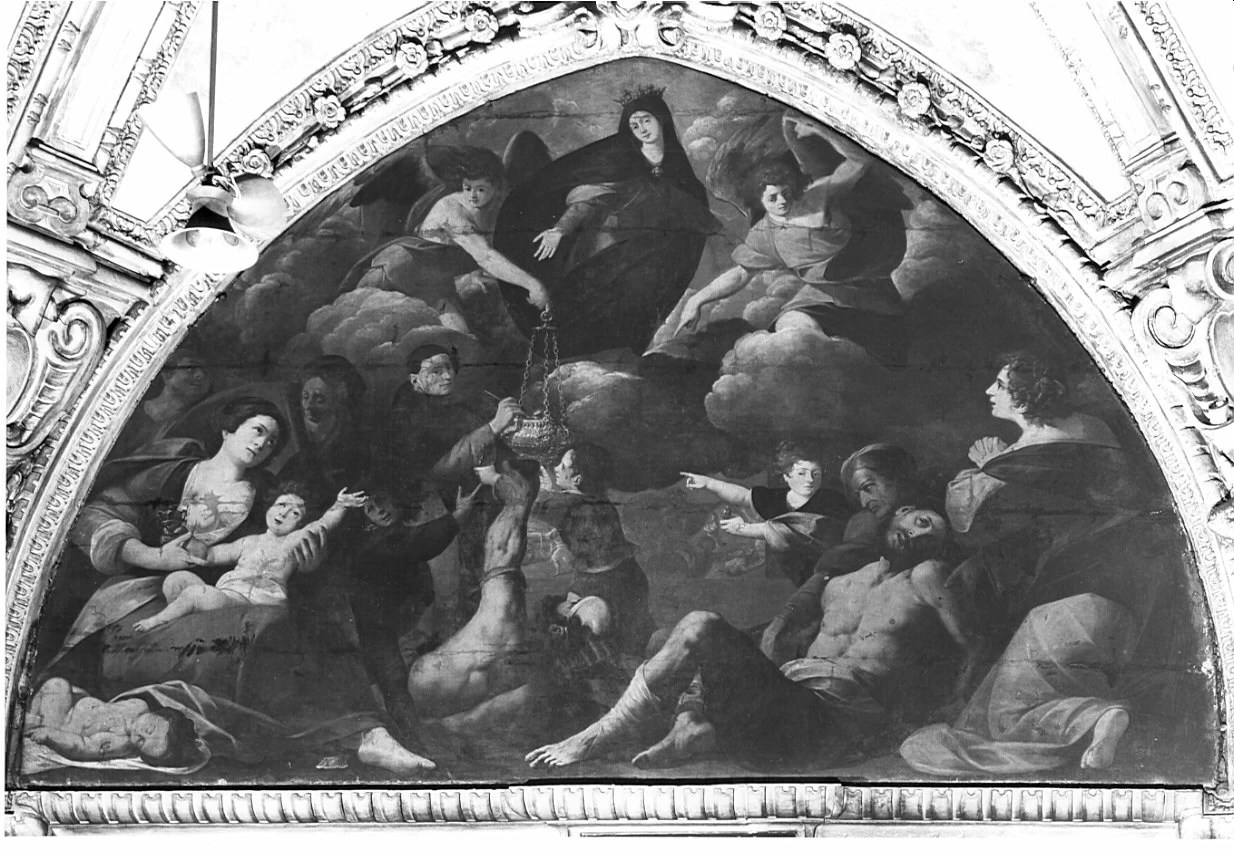 Giovan Battista Crespi, detto Cerano - La Madonna libera Milano dalla peste, Milano, attribuito